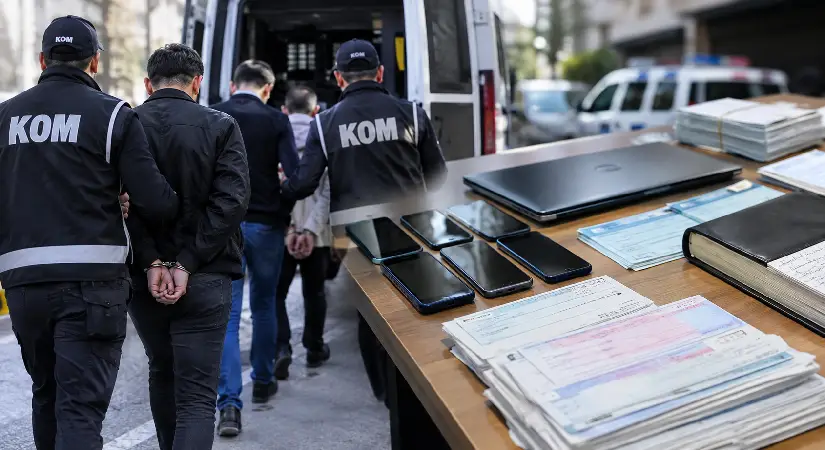 İzmir merkezli tefecilik operasyonu: 13 şüpheli gözaltında
